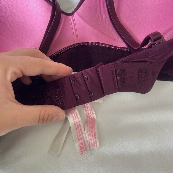 PINK Victoria's Secret Women's Burgundy Bra - Picture 7 of 7